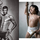 Image for article titled Diaper Company Spoofs Beckham's Armani Ads; Lady Gaga's Grammy Dress Controversial